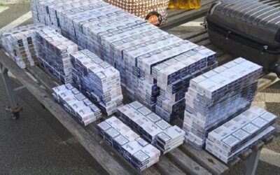 Tizenkétezer euróra bírságoltak egy szerb cigarettacsempészt Ásotthalomnál (Fotó)
