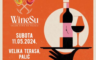 Harminc borászat borai összesen 1.200 dinárért Második alkalommal szervezik meg Palicson a WineSu borfesztivált