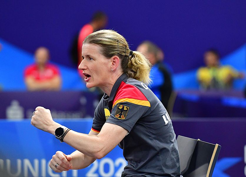 A zentai születésű Boros Tamara remek eredményeket ért el a német válogatottal (Fotó: DTTB)