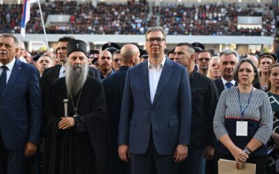 Vučić támogatottsága jelentősen csökkent, minden Milošević bukására emlékeztet