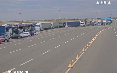 Hatalmas bírságot szabtak ki a szerb kamionsofőrre a horvát hatóságok