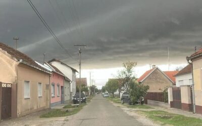 Dió nagyságú jég esett, fákat csavart ki a viharos szél Vajdaságban
