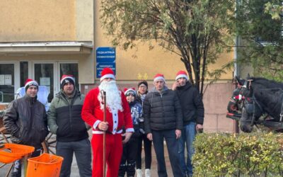 A Zentai Közkórház gyermekosztályán járt a Mikulás