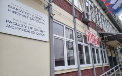 A Testnevelési Kar is csatlakozott a blokádhoz