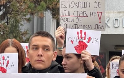 A blokád tart, rászoruló gyermekeknek gyűjtenek a szabadkai egyetemisták