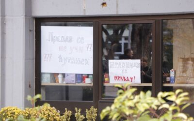 Mostantól teljes blokád alatt az újvidéki Jogtudományi Kar