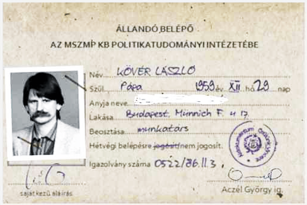 Kövér László belépője (Forrás: https://erkolcstan.blog.hu)