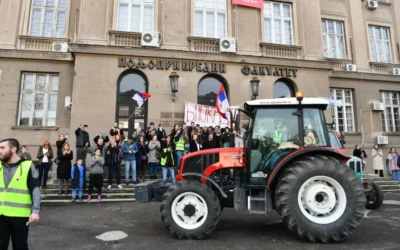 Megérkeztek a zimonyi egyetemistákhoz a bánáti gazdák