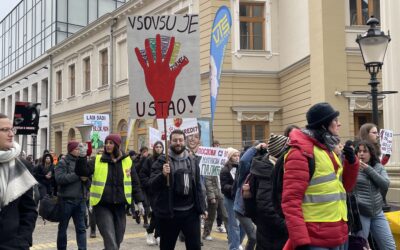 „Álljanak meg, hogy végre elindulhassunk” Meglepetéssel készülnek az egyetemi hallgatók a vasárnapi szabadkai tüntetésen