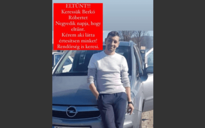 Épségben előkerült a szabadkai Berkó Róbert