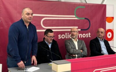 Goran Ješić vezetésével megalakult a Szolidaritás polgári mozgalom