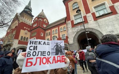Teljesen új útvonala van a vasárnapi szabadkai tüntetésnek