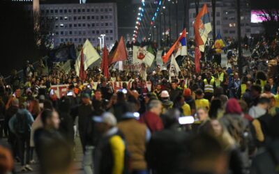Megvan hány órakor kezdődik a szombati tüntetés Belgrádban