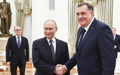 Putyin fogadta Dodikot