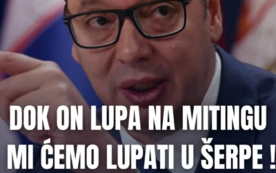 Kreni-Promeni: „Amíg ő a mítingen beszél, mi csapjunk zajt”
