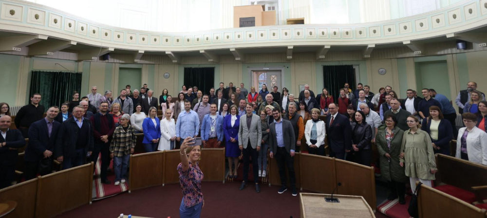 VMSZ taggyűlés Zentán 2025. május 15-én (Fotó: Pásztor Bálint/Facebook)