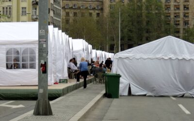 Több mint hatmillió eurós kárt okozott eddig a fővárosi sátortábor