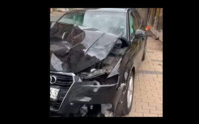 Kilenc sérült a frontális ütközés következtében, köztük egy hároméves gyerek