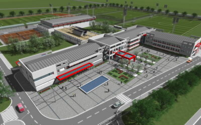 A Labdarúgás Háza épül Szabadkán, a Palicsra vezető úton