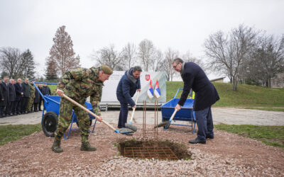 Letették az új Vezérkari épület alapkövét Banjicán