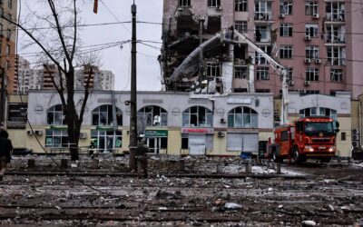 Vlagyimir Putyin tíz órán keresztül támadta Kijevet, videón az elképesztő pusztítás