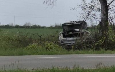 Súlyos baleset Ada és Zenta között (Fotók)
