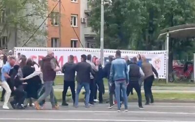 Összetűztek a polgárok és a haladók Újvidéken