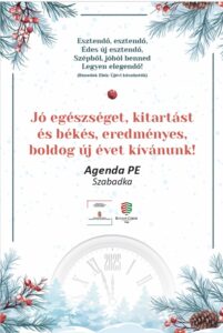 Egy újabb fotó a reklámmegjelenésről, azonban ebből se derül ki, melyik újságban jelent meg a karácsonyi és az újévi üdvözlet