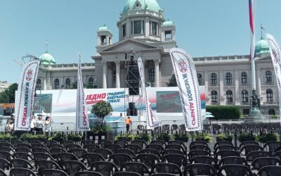 A haladópárti míting kötelesség, a kraljevói egyetemista nagygyűlés szükségszerűség
