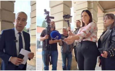 Utcai performansz lett az óbecsei polgármester „beszélgetése” az éhségsztrájkoló szülőkkel