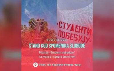 Óbecse ébred a Szabadság-emlékműnél