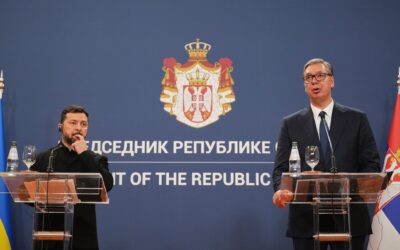 Vučić: Hálásak vagyunk Ukrajnának, amiért támogatja Szerbia területi integritását