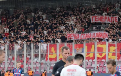 Kizáratnák a C. zvezdát az európai kupaporondról Mladić éltetése miatt