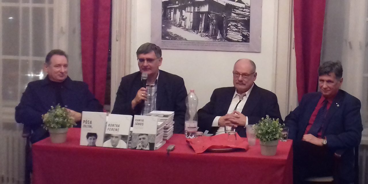 <span class="entry-title-primary">Csontos, Kontra, Pósa – avagy: Találkozás az élő irodalommal (VIDEÓVAL)</span> <span class="entry-subtitle">Hármas könyvbemutató a Magyar Írószövetségben</span>