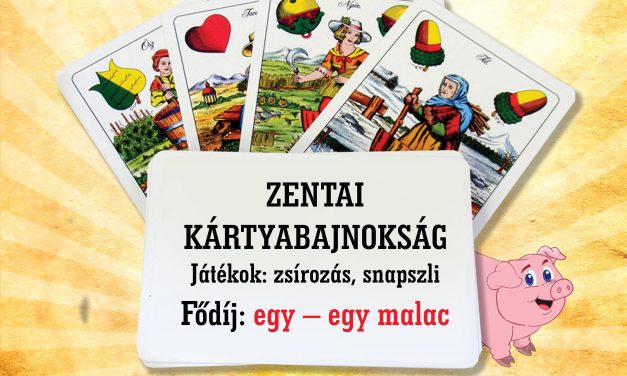 Zentai kártyabajnokság: Aki mer, az malacot nyer!