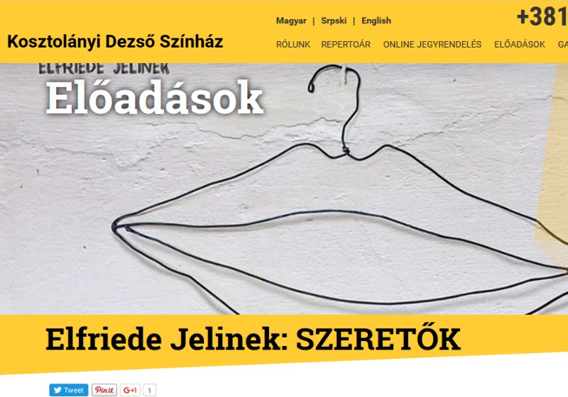 <span class="entry-title-primary">KDSZ: Szeretők</span> <span class="entry-subtitle">Szabadka, Kosztolányi Dezső Színház, február 10. Kezdés: 19.30</span>