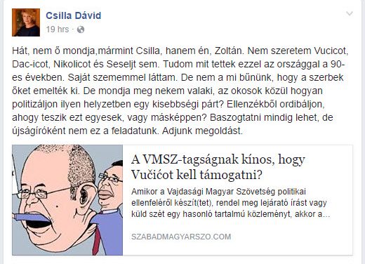 Minivisszhang kínra, bűnre – „ordibálás” helyett