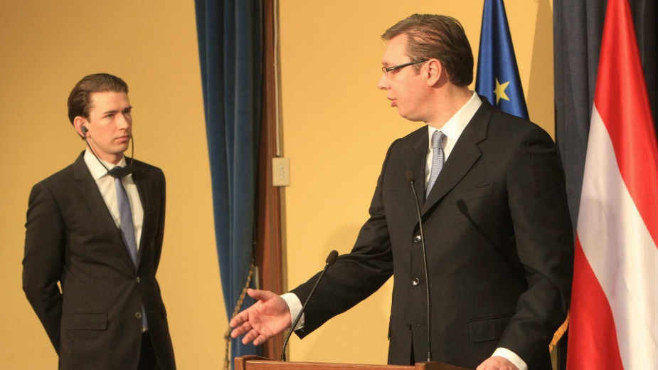 <span class="entry-title-primary">A Balkánon még mindig feszültségekkel kell szembenézni</span> <span class="entry-subtitle">Belgrádban fogadta Aleksandar Vučić kormányfő Sebastian Kurz osztrák külügyminisztert</span>