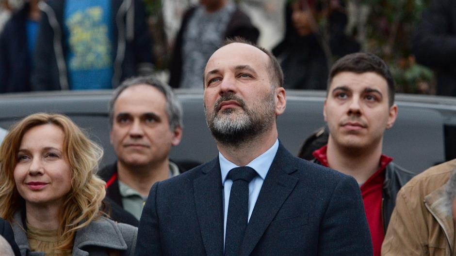 Beli beköszönt Saša Janković nagygyűlésére