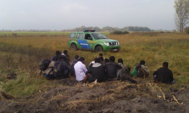 Tizenhat határsértőt tartóztattak föl a hétvégén