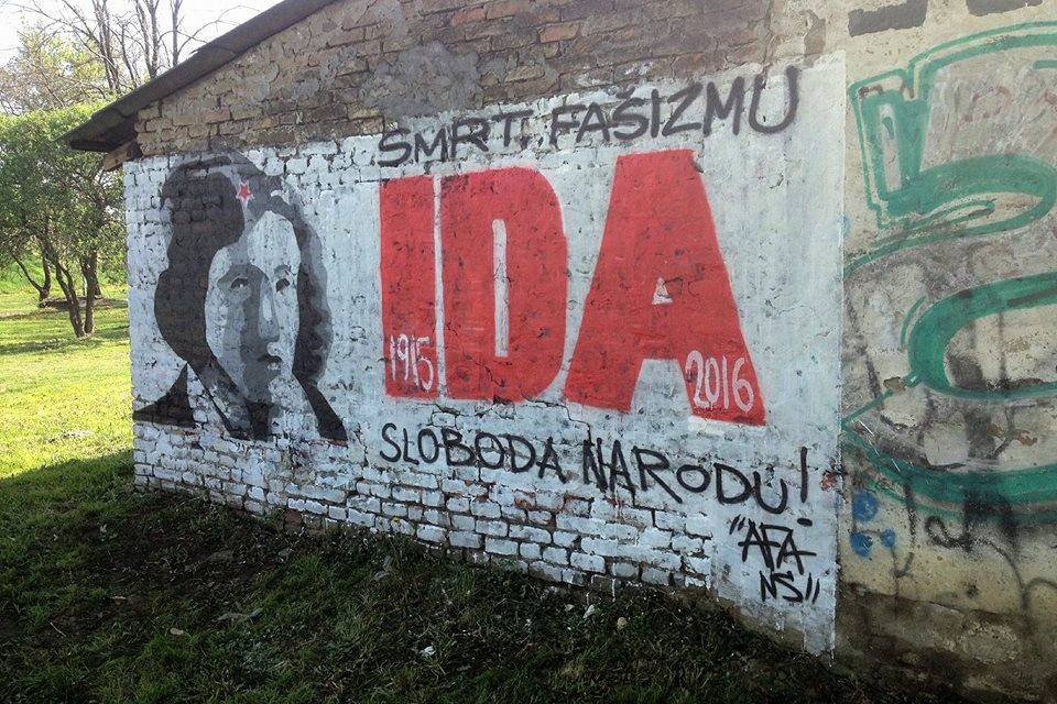 Falfestménnyel állítottak emléket Szabó Idának