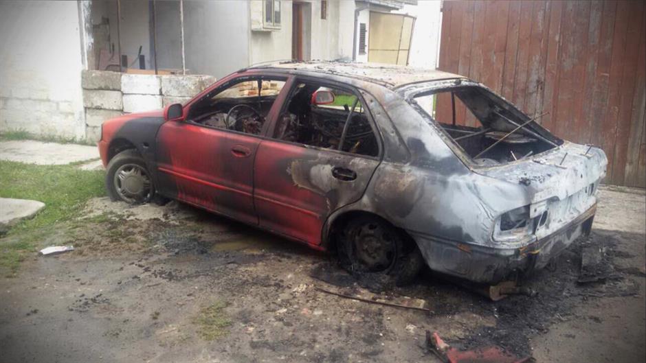 Rendőrség: Az autó magától gyulladt ki Hódságon