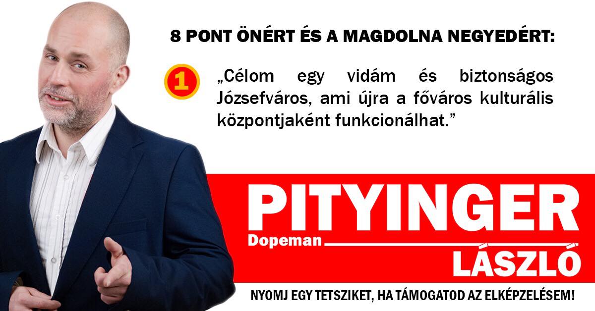 Dopeman ma képviselő lehet (VIDEÓ)