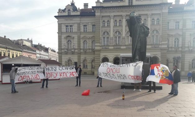 Nyolcan voltak az újvidéki ellentüntetésen