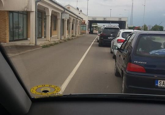 Rendszerleállás a magyar-szerb határszakaszon