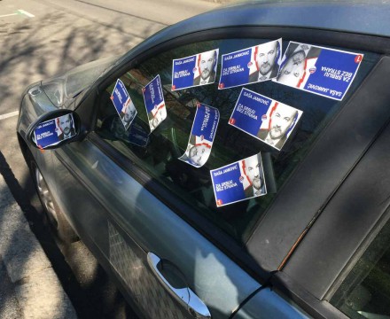 <span class="entry-title-primary">Kampánycsend alatt más nevében kampányolnak</span> <span class="entry-subtitle">Ellenzéki elnökjelöltek lejáratása</span>