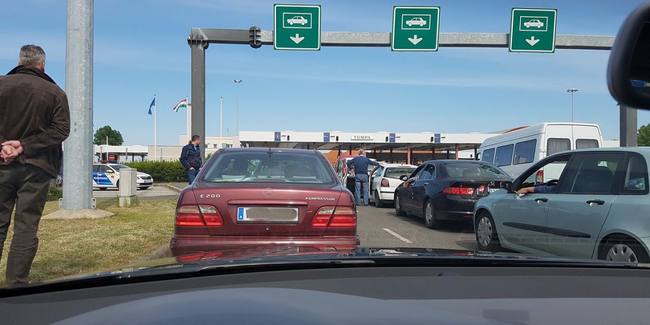 A tompai határátkelőnél a jövő héttől tesztelik az okos határellenőrzést