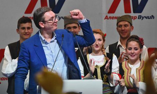 <span class="entry-title-primary">„Kristálytiszta minden, tizenkét százalékkal többet kaptam, mint az összes többi jelölt együttvéve”</span> <span class="entry-subtitle">Aleksandar Vučić diadalittas beszéde a Szerb Haladó Párt székházában</span>