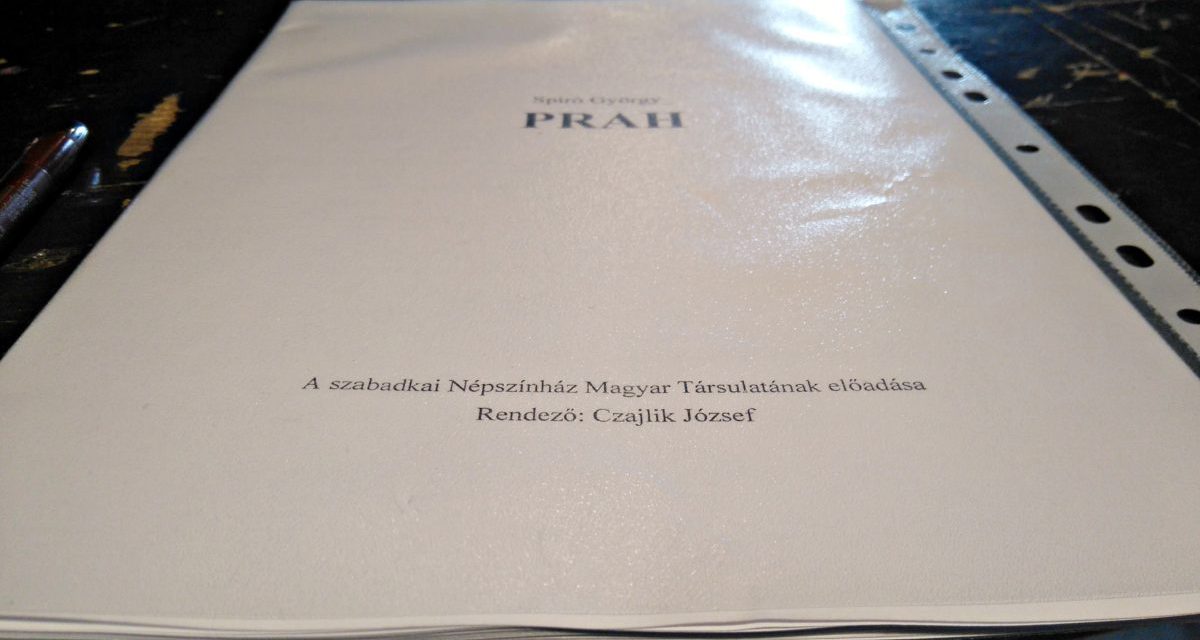 <span class="entry-title-primary">A Prah sem mindig port jelent…</span> <span class="entry-subtitle">A szabadkai Népszínház magyar társulata megkezdte új előadásának próbáit</span>