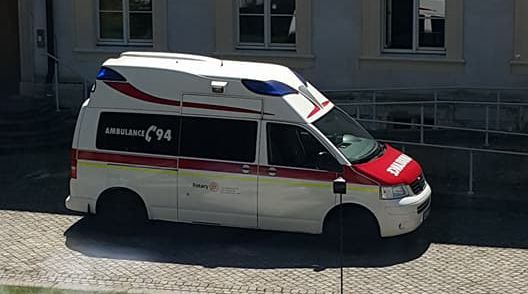 Mentőautó a zentai kórháznak